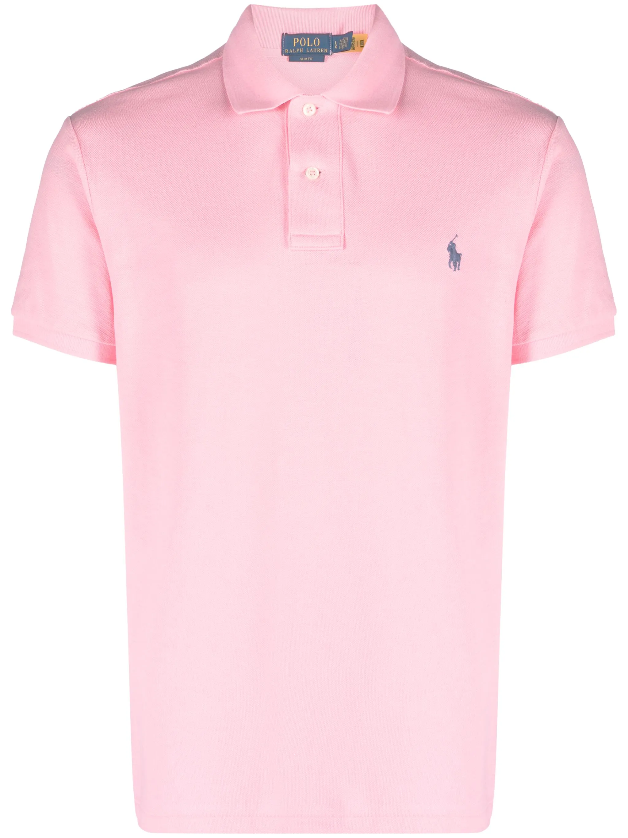 

Рубашка поло с вышитым логотипом Polo Ralph Lauren, розовый