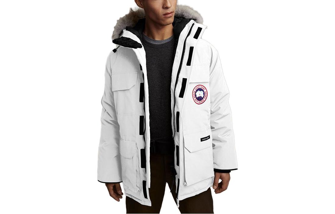 

Мужской пуховик Canada Goose, цвет beichenbai
