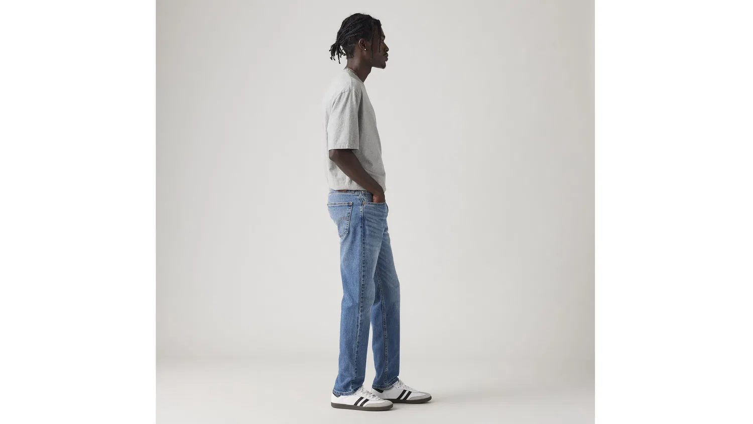 Мужские джинсы 502 Taper Levi's, Medium Wash — фото 2