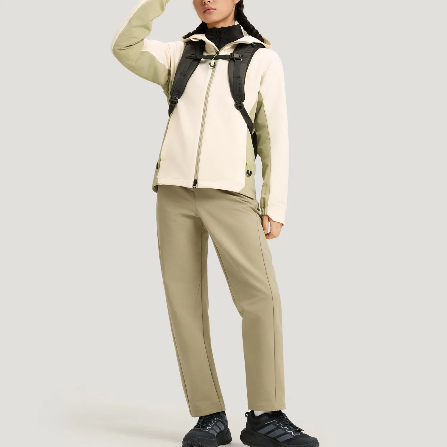 Adidas Куртка Terre FW25 Climawarm MULTI BRUSHED SOFTSHELL женская — фото 4
