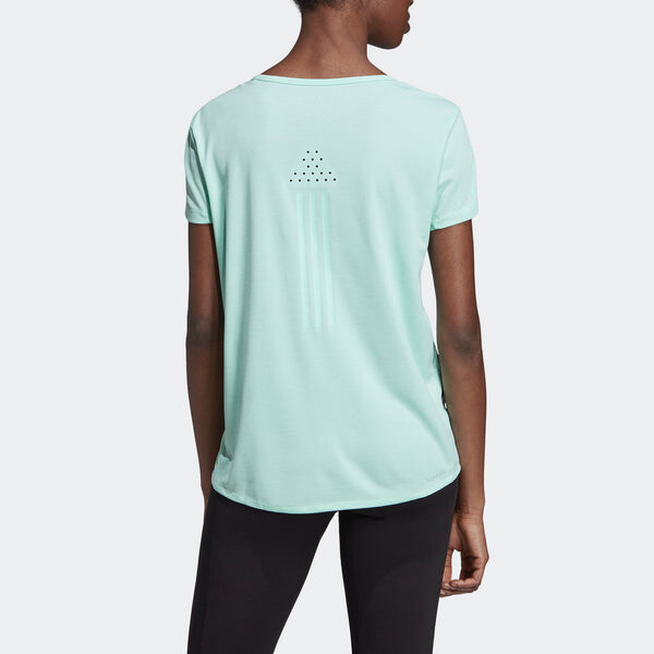 Футболка chill tee короткий рукав Adidas, зеленый — фото 2