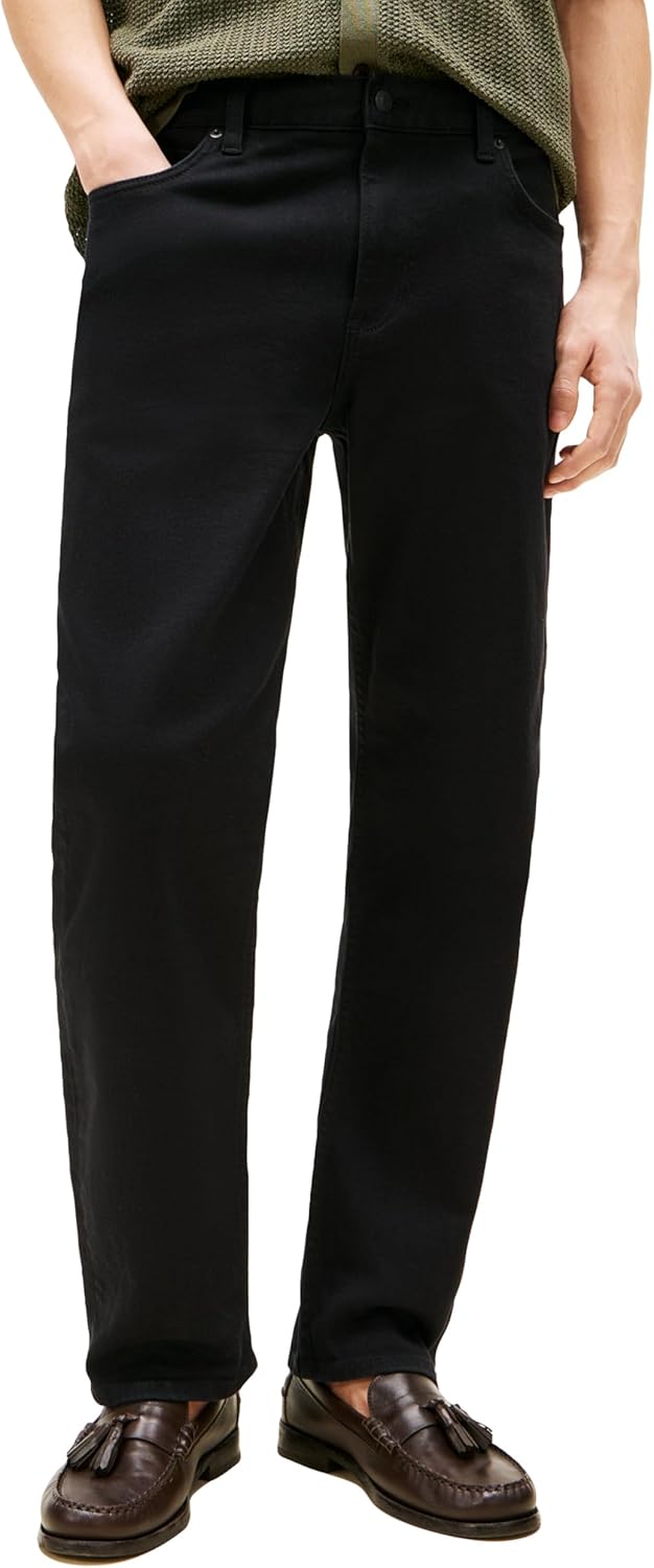 

Джинсы Tommy Hilfiger Straight Fit Stretch для мужчин, Black