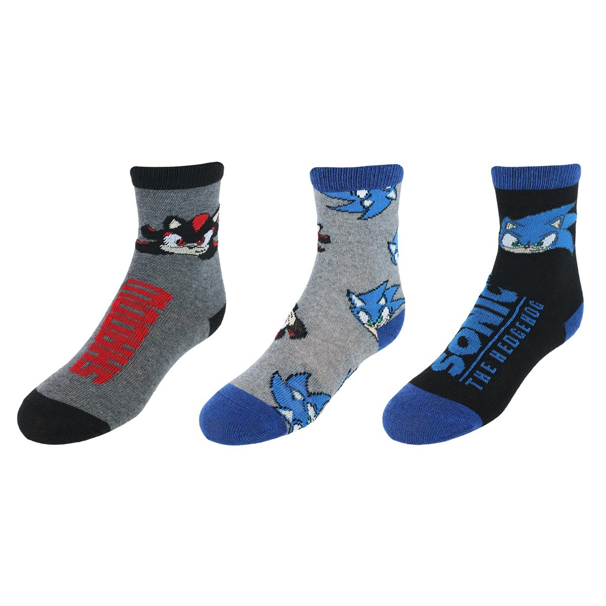 

Детские новинки носки Sonic the Hedgehog Time Ring (3 шт.) Textiel Trade, светло-серый/темно-серый/черный