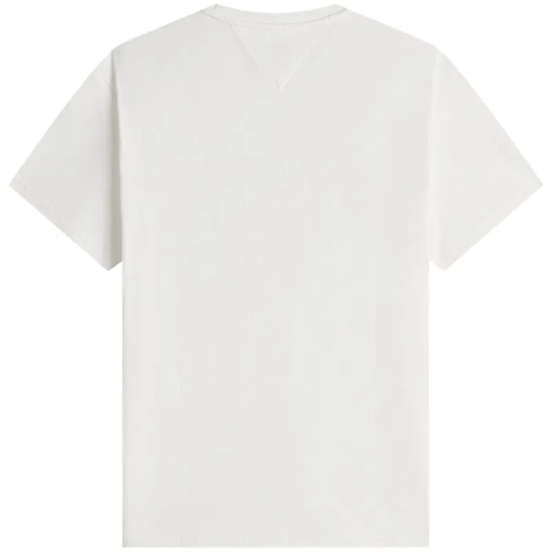 Футболка мужская белая YBL Crew Neck Tommy Hilfiger, White YBL — фото 3