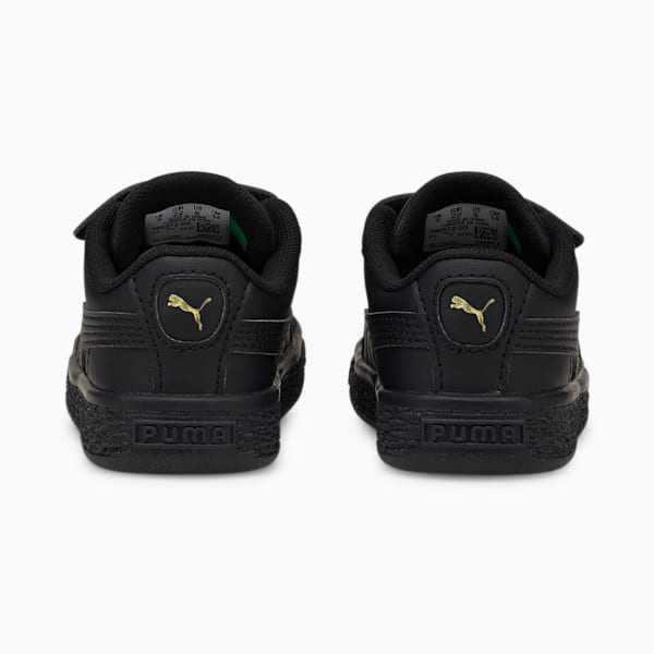 Кроссовки для малышей Basket Classic Xxi Puma, черный — фото 3