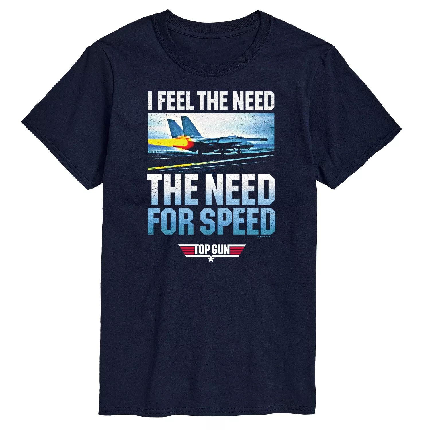 

Футболка Need For Speed ​​Big & Tall Top Gun Licensed Character, синий