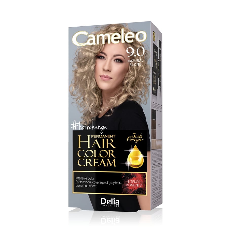 

Delia Cosmetics, Cameleo Hair Color Cream, краска для волос 9.0 Natural Blond