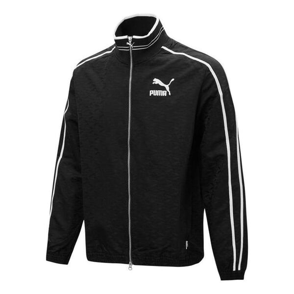 

Куртка players lounge track jacket 'black' Puma, черный