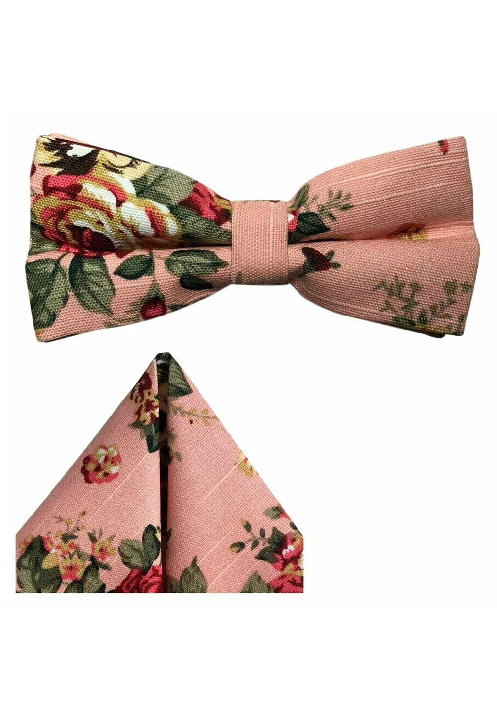 

Нагрудный платок 2-SET FLORA VINTAGE FLIEGE Gassani, цвет rosa fuchsia rot pink gruen geblümt