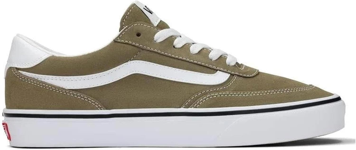 Vans Mens Brooklyn Ls Shoe | Кроссовки Low-top для повседневной носки, прогулок, работы и моды, Suede Bay Leaf