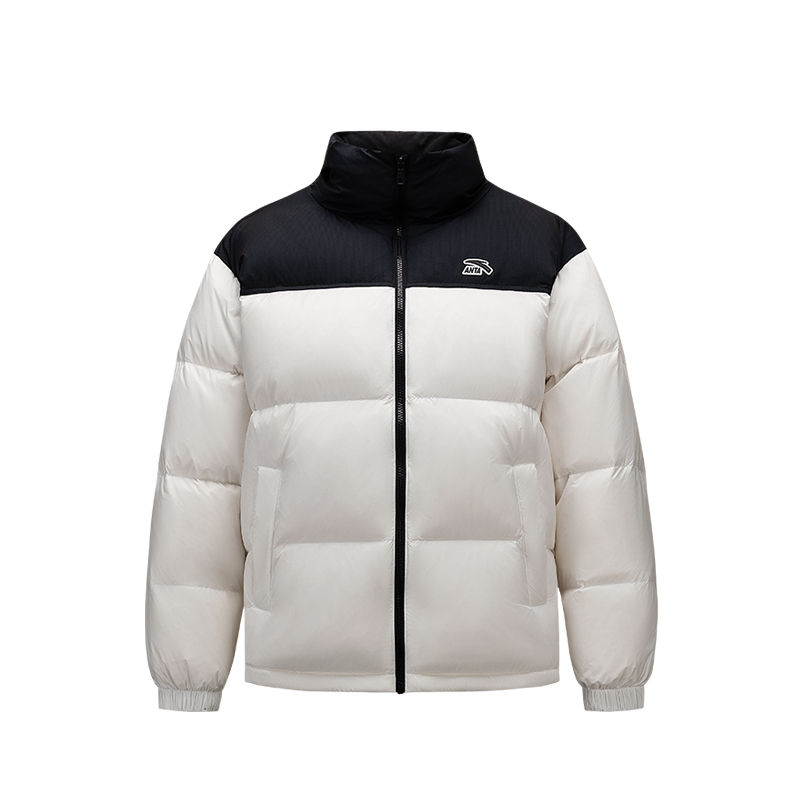 

ANTA Мужская стеганая куртка белого цвета, Papyrus White/Basic Black-4