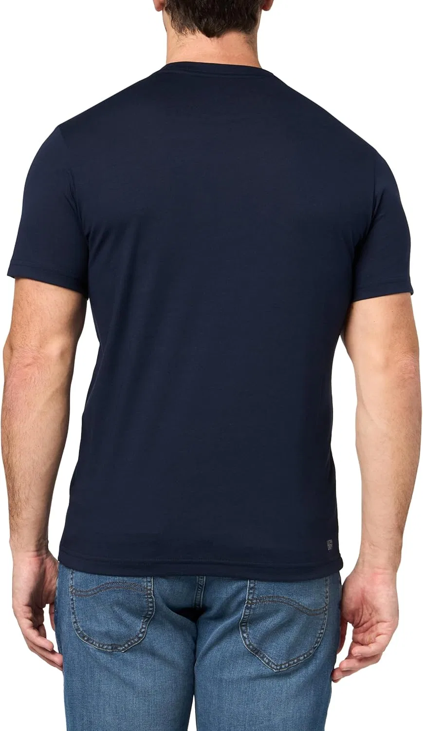 Футболка мужская Lacoste, цвет Navy Blue — фото 2