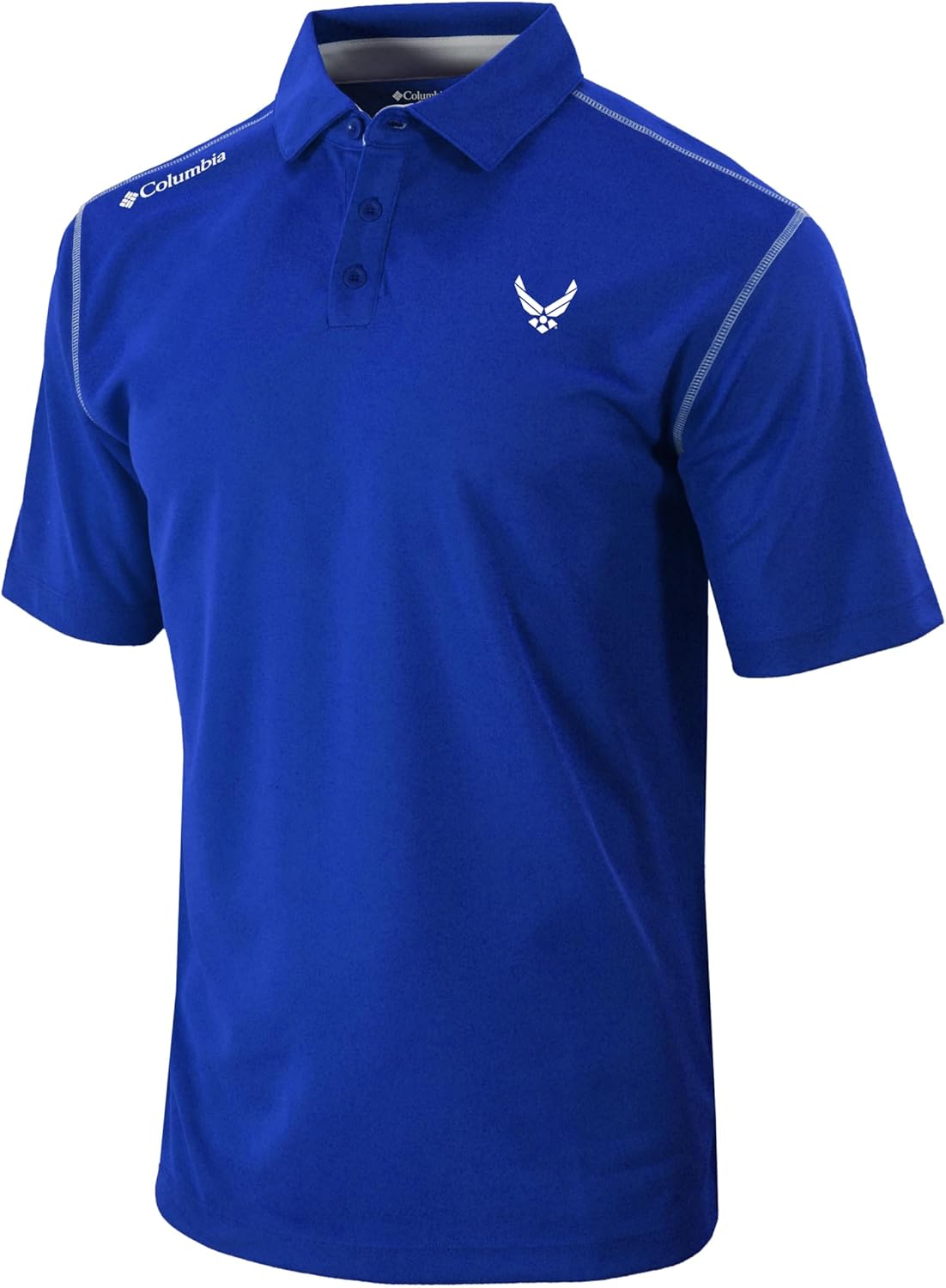 

Columbia мужская поло Omni Wick Shotgun Polo для ВВС США, Azul