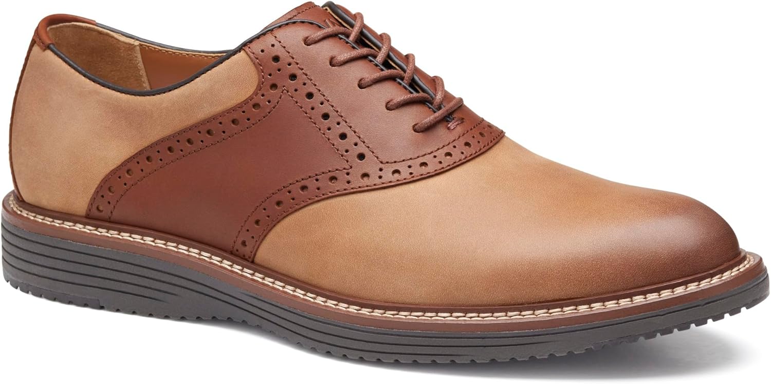 

Мужские оксфорды с шнуровкой Upton от Johnston Murphy Johnston & Murphy, Tan Oiled/Tan Full Grain Leather