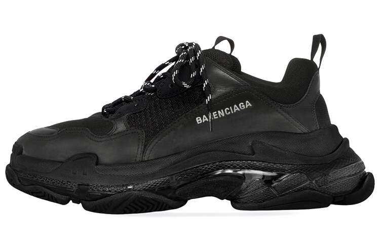 

Кроссовки Balenciaga Triple S Clear Sole Black, Черный, Кроссовки Balenciaga Triple S Clear Sole Black