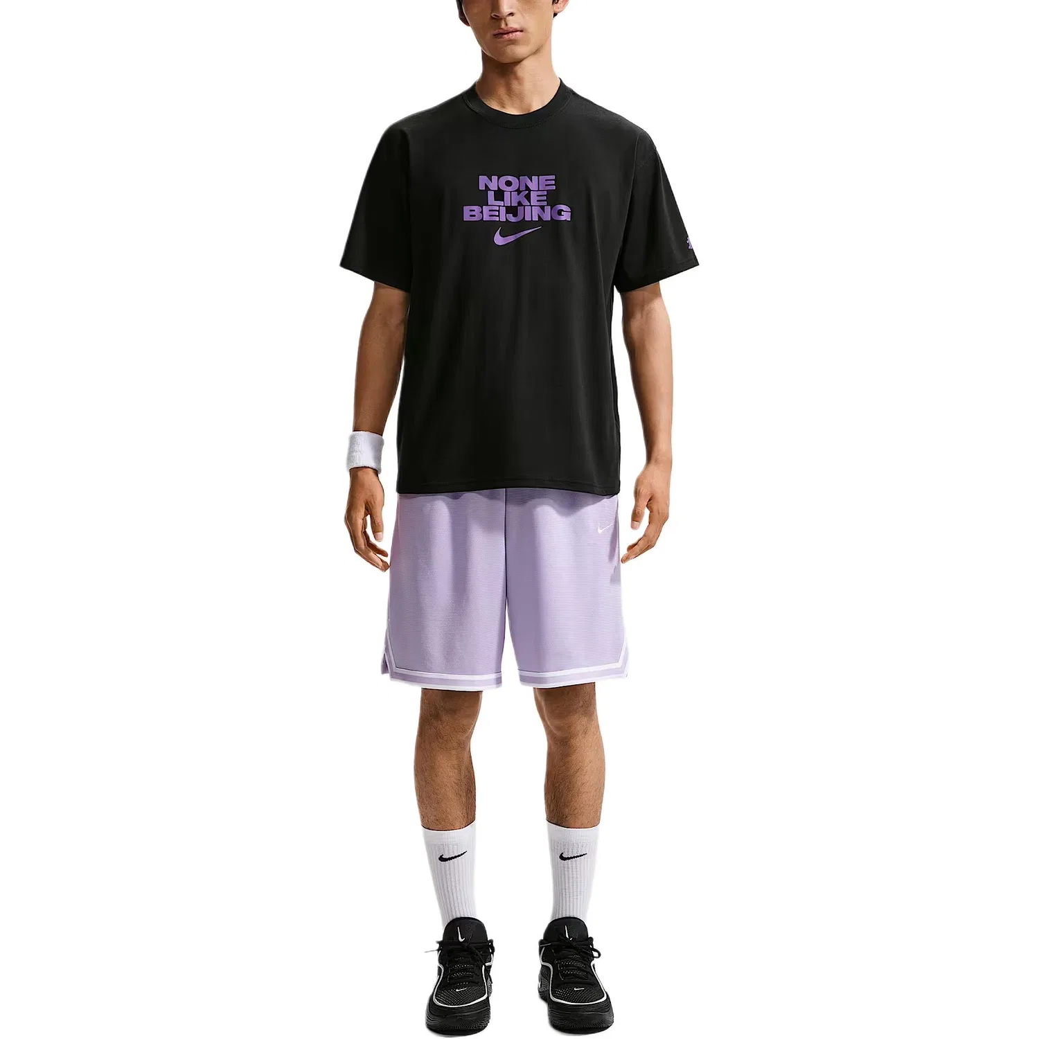Футболка Nike Basketball Collection CHBL Beijing Black — фото 4