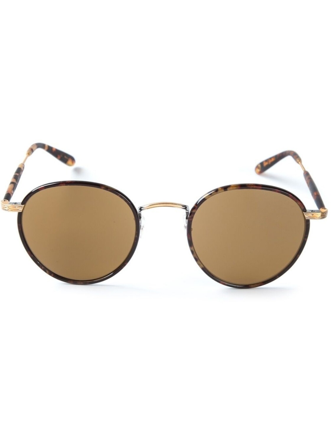 

Garrett Leight солнцезащитные очки Wilson, коричневый