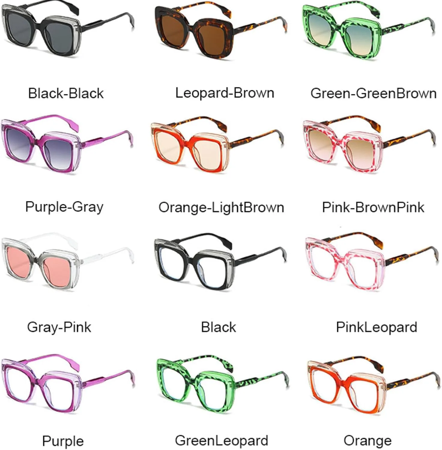 

Солнцезащитные очки с защитой от УФ-излучения UV400 | Панк-градиент | Для женщин и мужчин | Для занятий спортом на открытом воздухе и вождения DSVIGF, Black-black