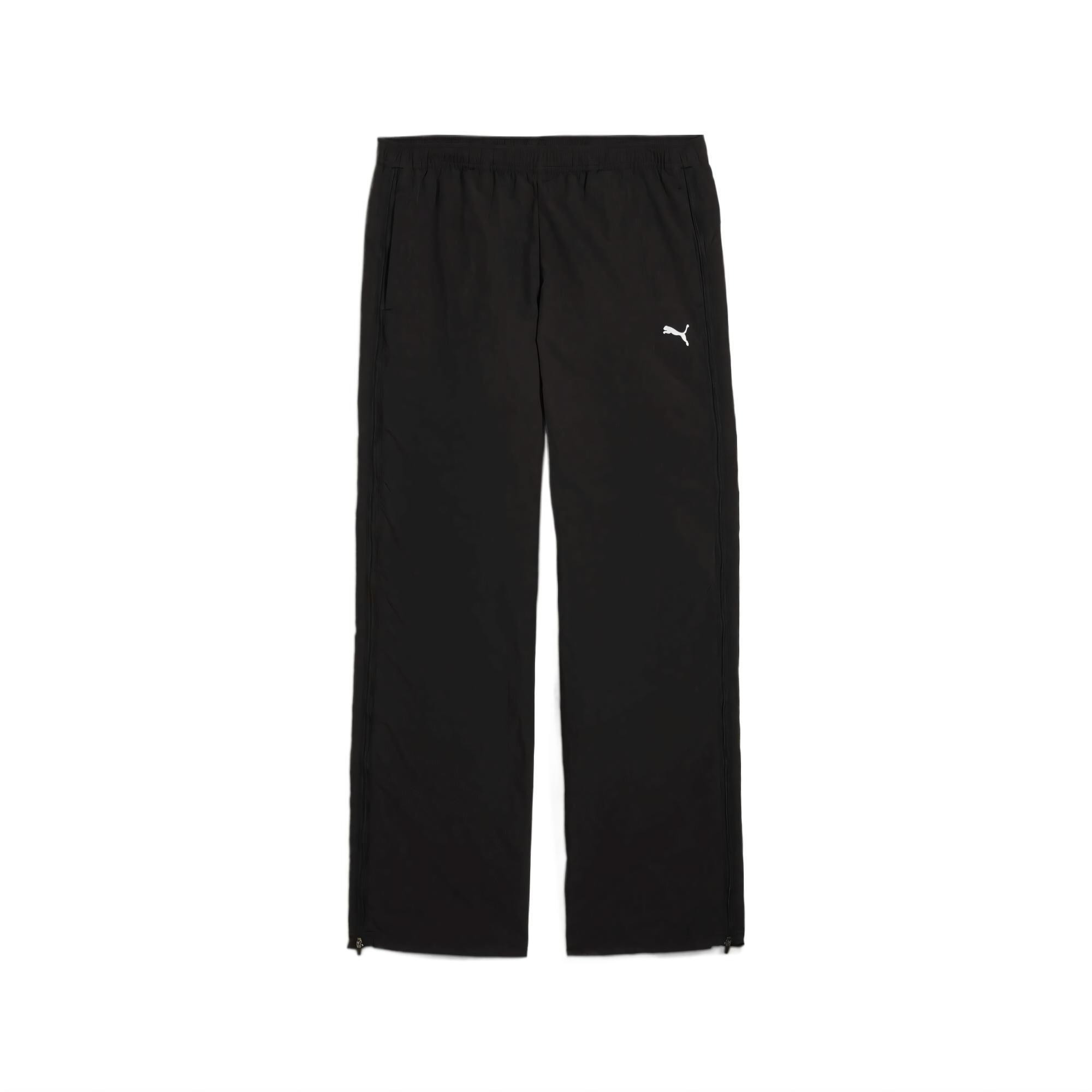 

Женские повседневные брюки-трансформеры с молнией dare to PUMA, черный