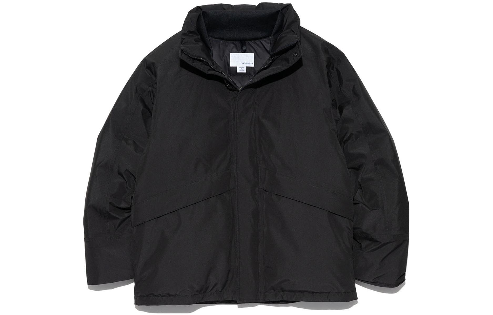 

Nanamica Короткая пуховая куртка с технологией GORE TEX, Black