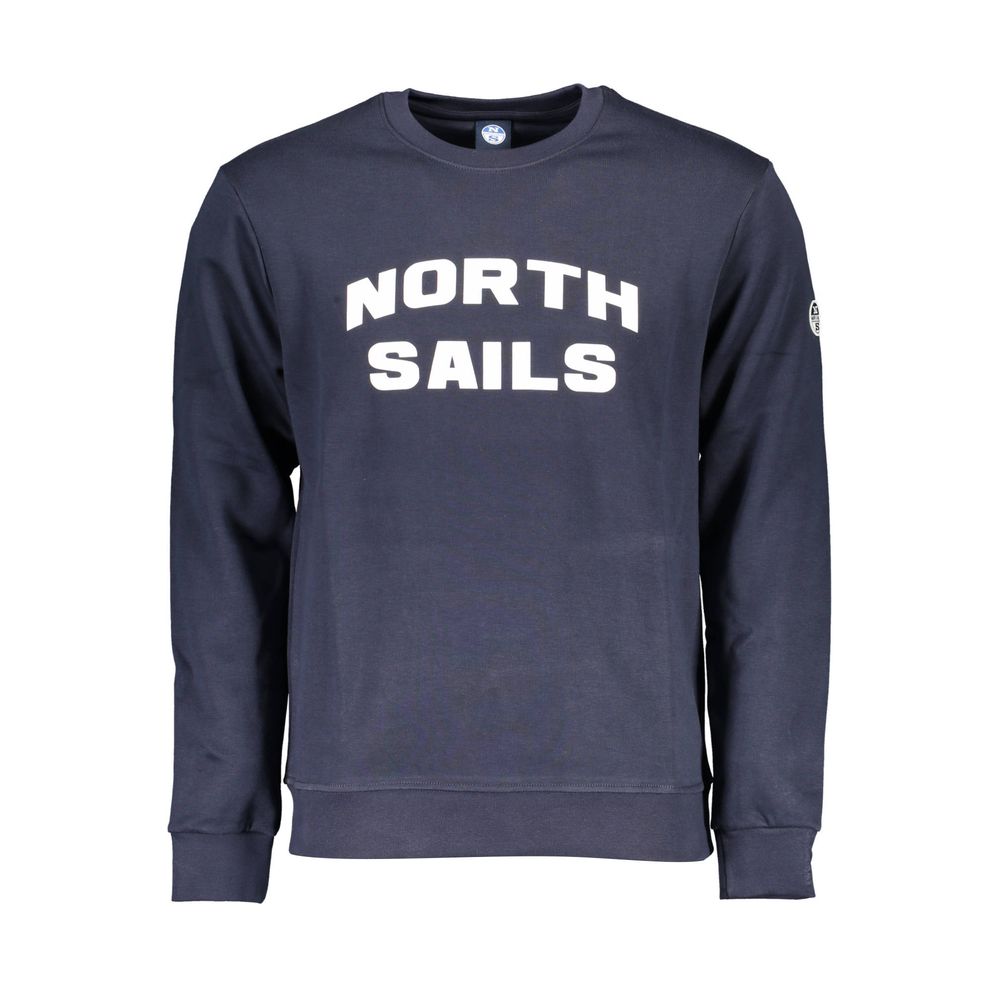 

Синий хлопковый мужской свитер North Sails