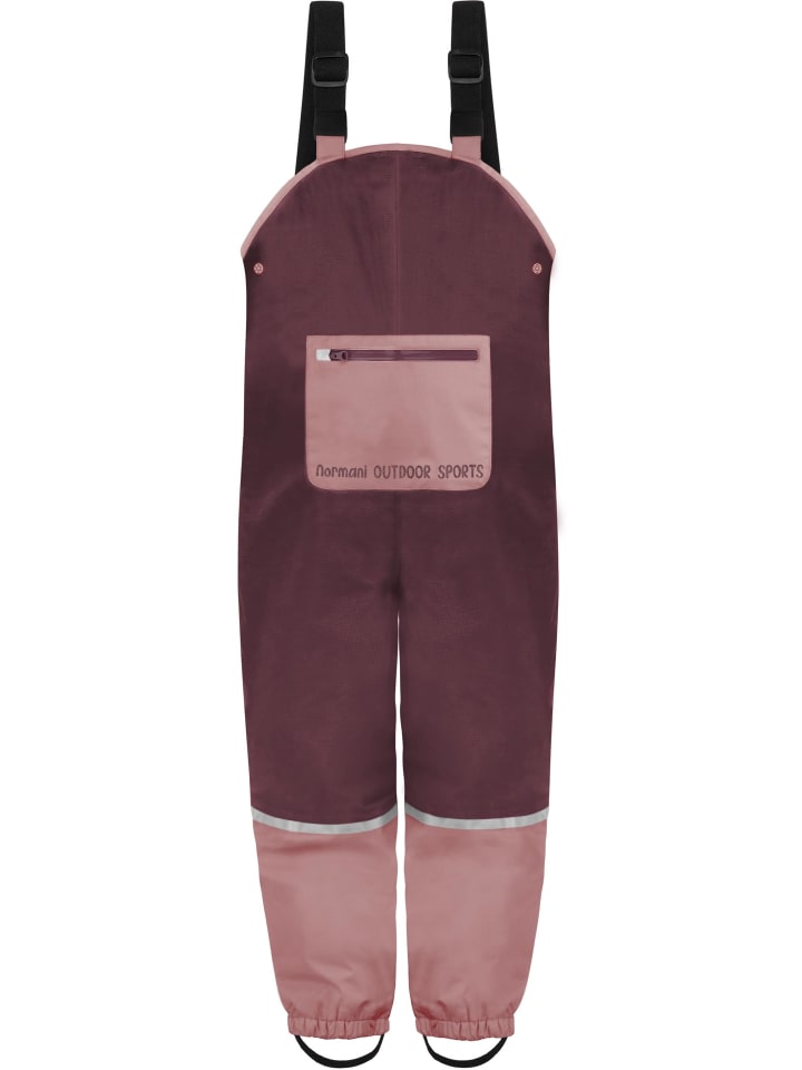 

Дождевые брюки Normani Outdoor Sports, бордовый
