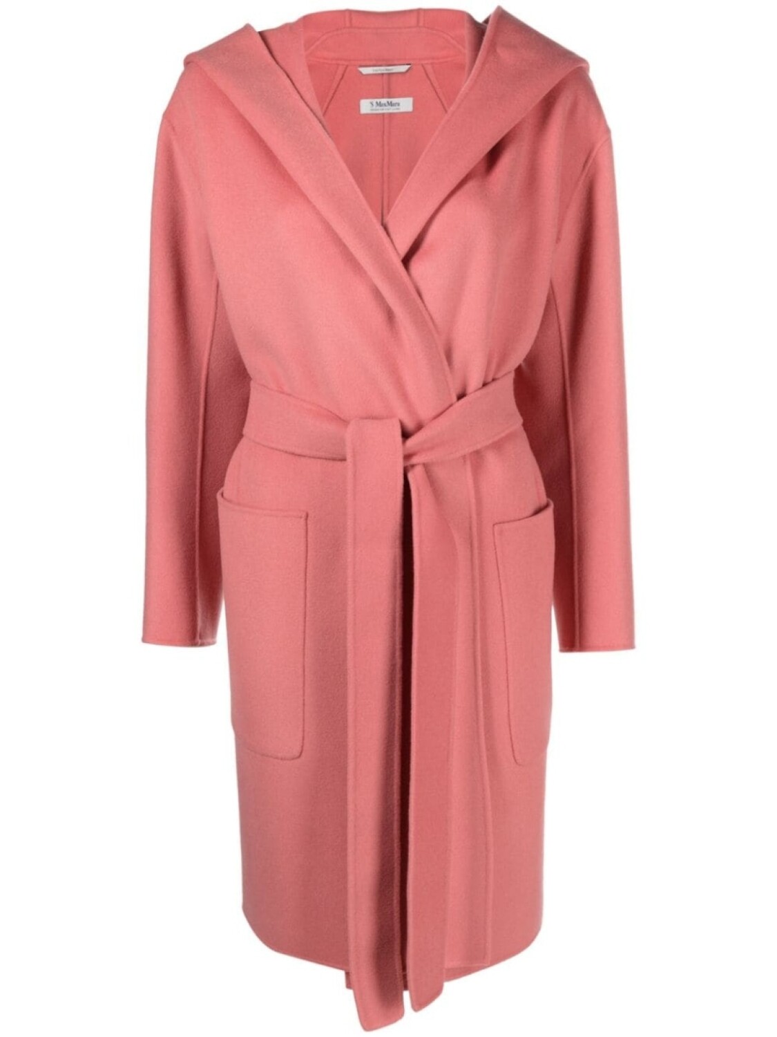 

'S Max Mara пальто Priscilla с капюшоном и поясом, розовый