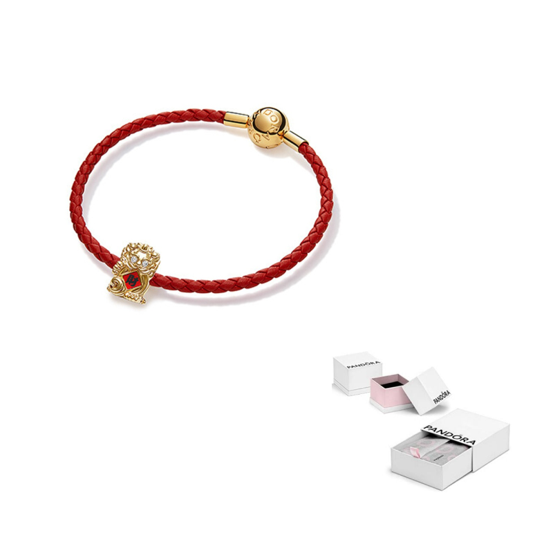 

кожаные браслеты women's Pandora, chinese auspicious animal