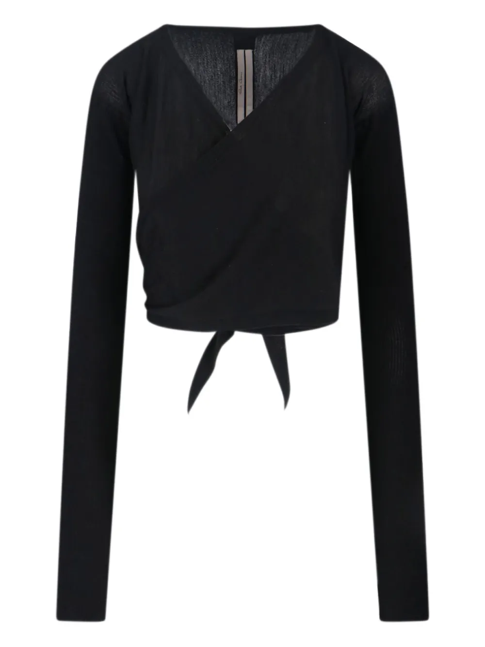 

Кардиган в рубчик Rick Owens, черный