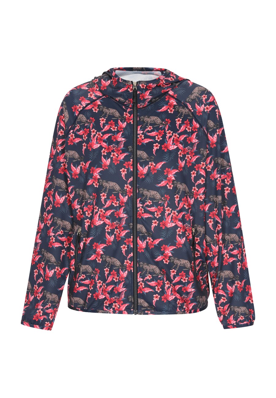 

Куртка межсезонная faina, темно-синий/розовый