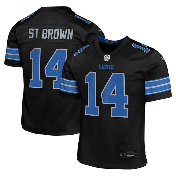 Игровая футболка Youth Amon-Ra St Brown Detroit Lions Nike — фото 2