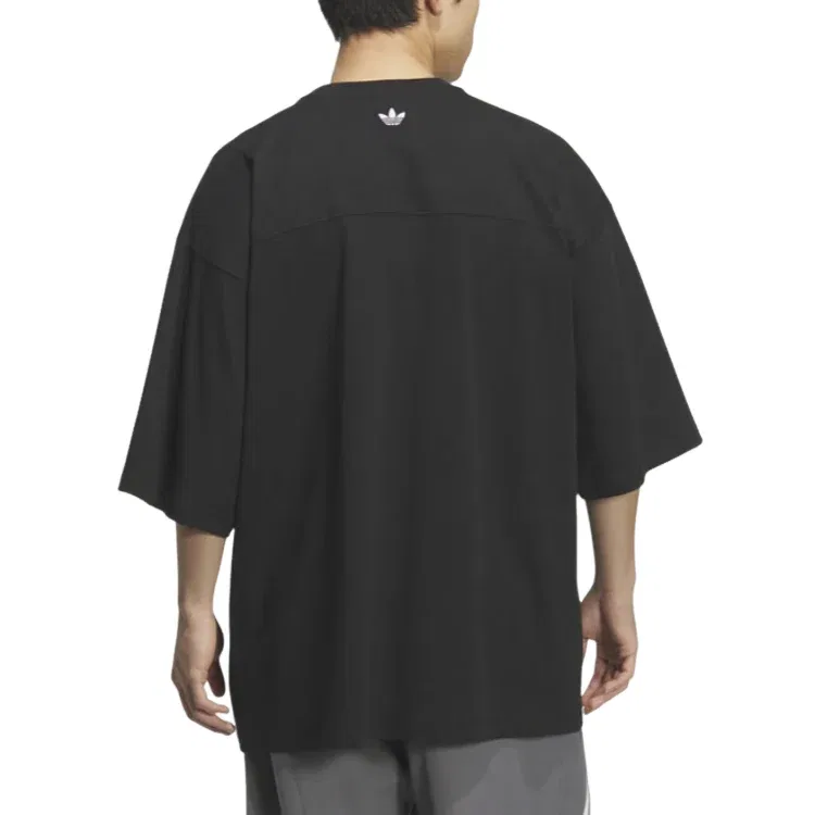 Футболка Adidas Oversized Fit, цвет «черный», KT3039 — фото 3