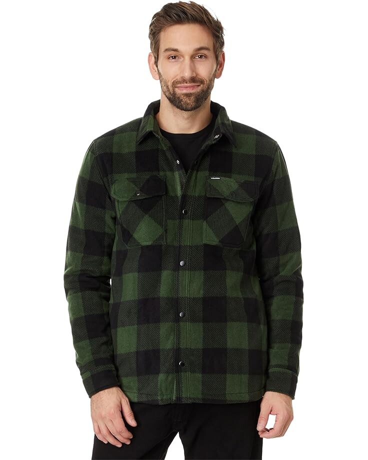 

Лонгслив Volcom Bowered Fleece Long Sleeve, цвет Dark Pine