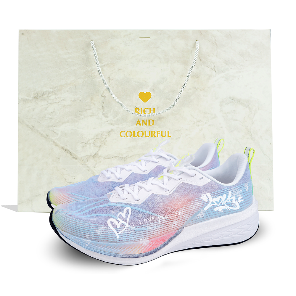 

LINING Кроссовки Red Hare 6 Pro Slip Resistant Abrasion Resistant Low top Casual для мужчин бело-розово-голубые