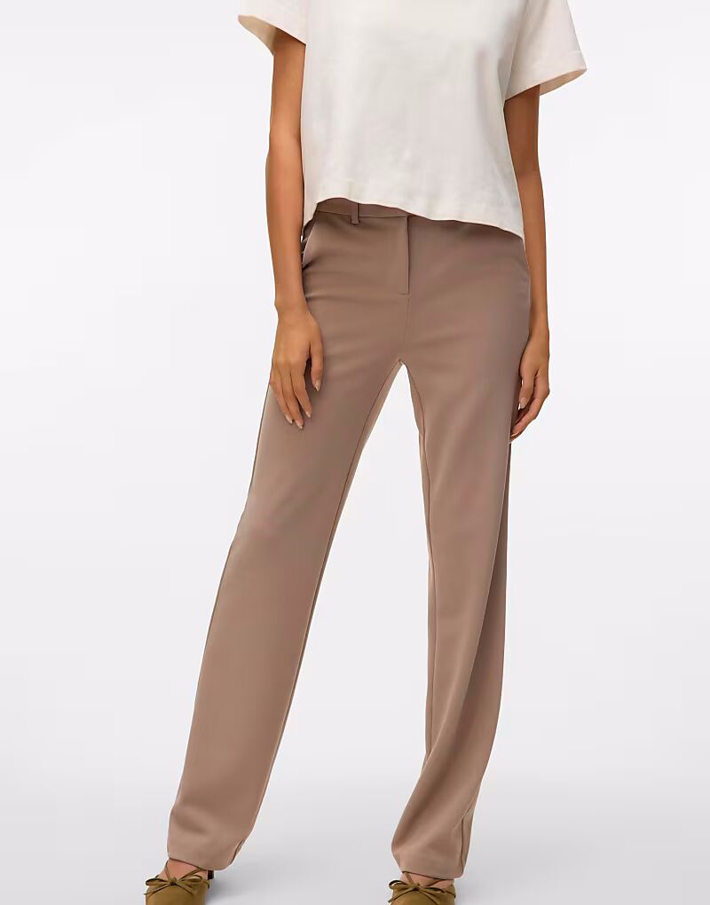 

Брюки Vero Moda цвета лунного камня