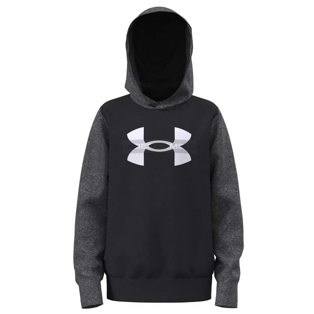 

Худи Under Armour Rival Fleece Colorblock Garphic, черный