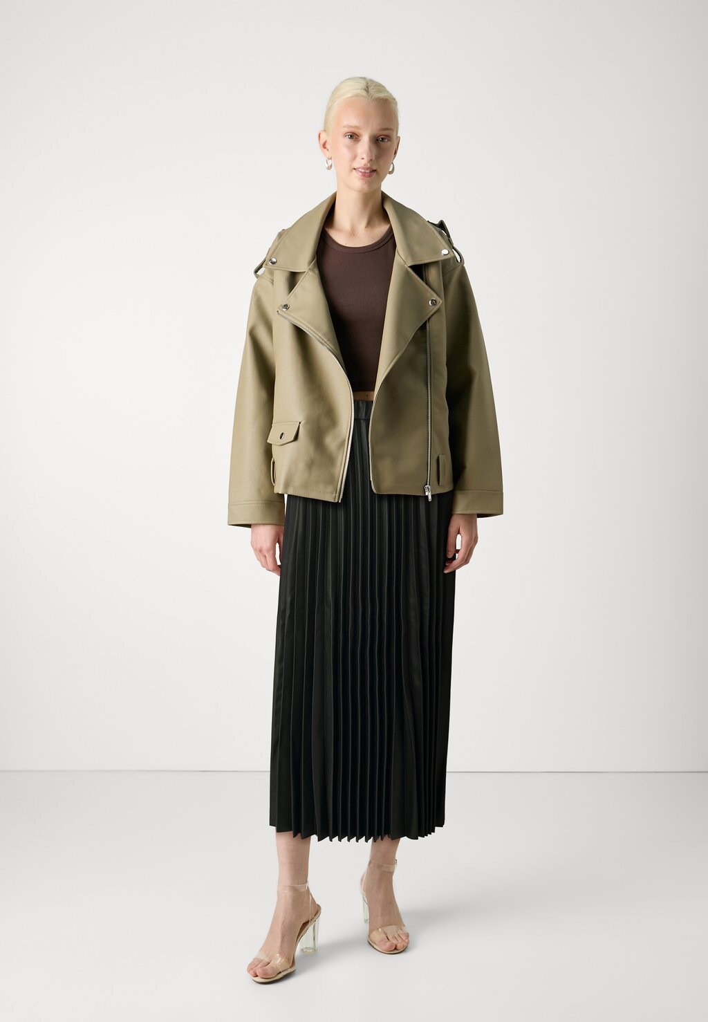

Плиссированная юбка VIMIRIAM MIDI SKIRT VILA, черный
