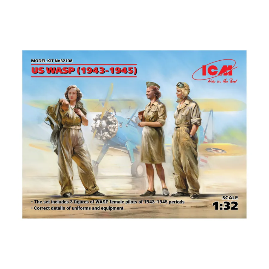 

Американская WASP (1943-1945), Military Models 1/32 Scale (ICM)