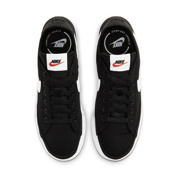 Кроссовки Court Legacy Canvas Nike, черный — фото 4