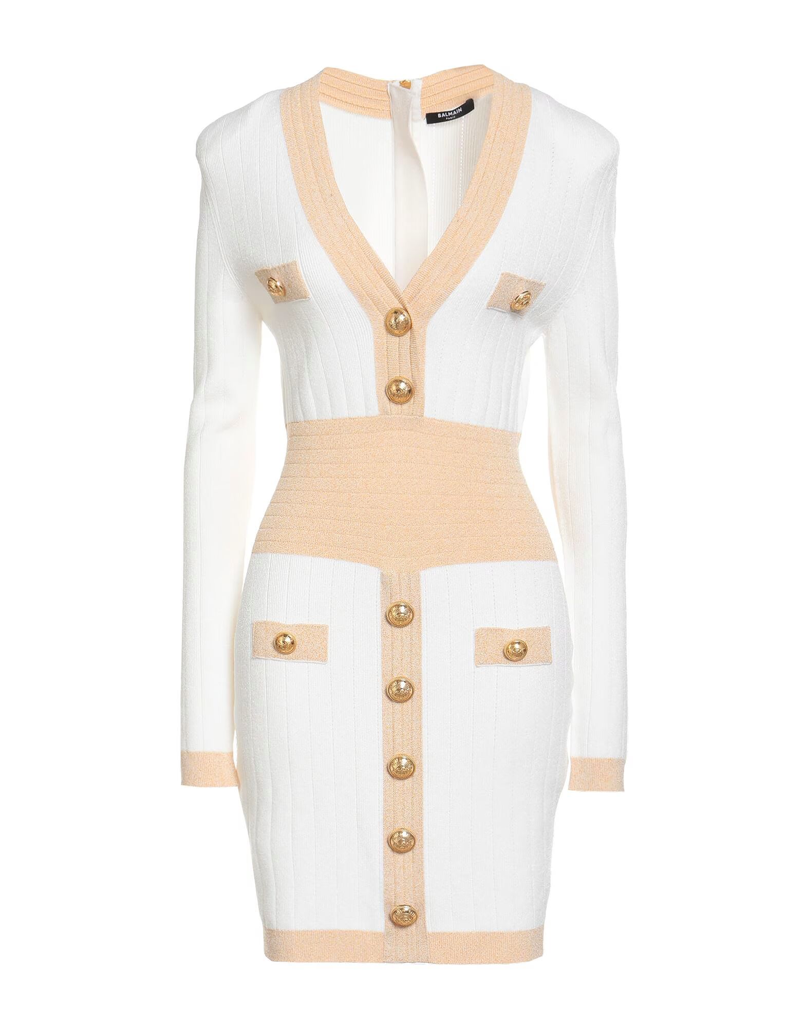 

Мини-платье Balmain, белый