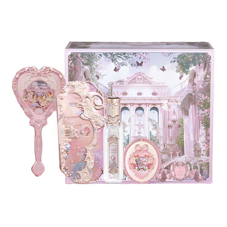 

Набор косметики FlowerKnows Moonlight Mermaid Box, легко растушевывается, естественный, стойкий, устойчивый к размазыванию, комплект из пяти предметов Flower Knows