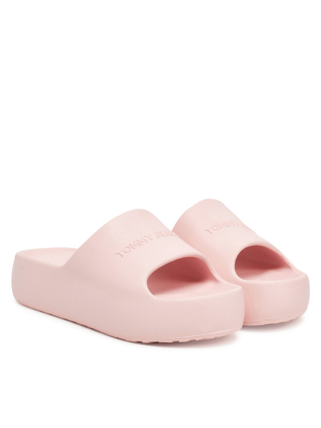 Мюли Tjw Chunky Pool Slide Ess EN0EN02879 Tommy Jeans, розовый — фото 2