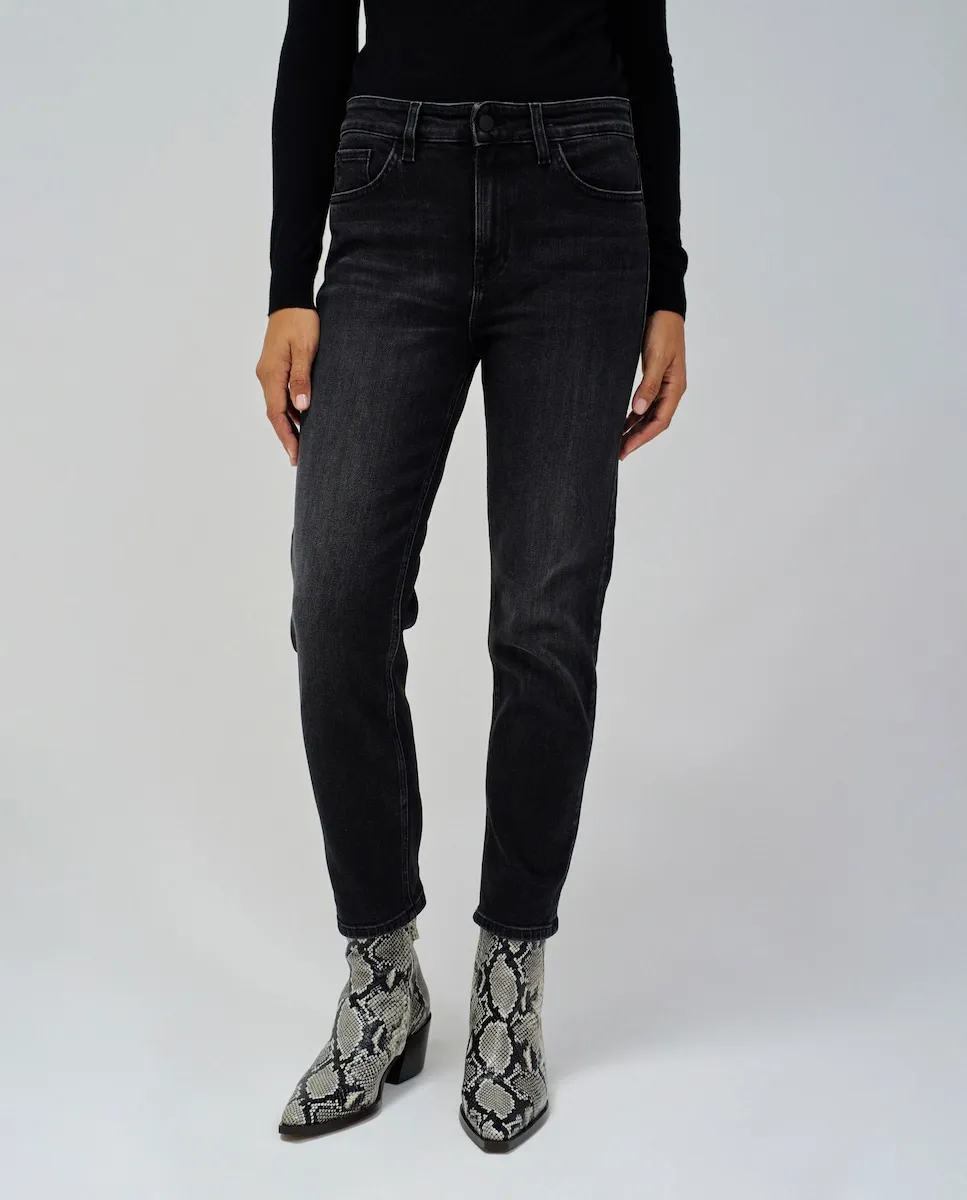 

Женские джинсы True укороченные узкие Salsa Jeans, черный