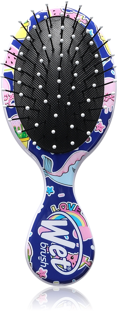 

Мини-Расческа для волос Happy Hair Fantasy, дорожный размер Wet Brush, 1 шт