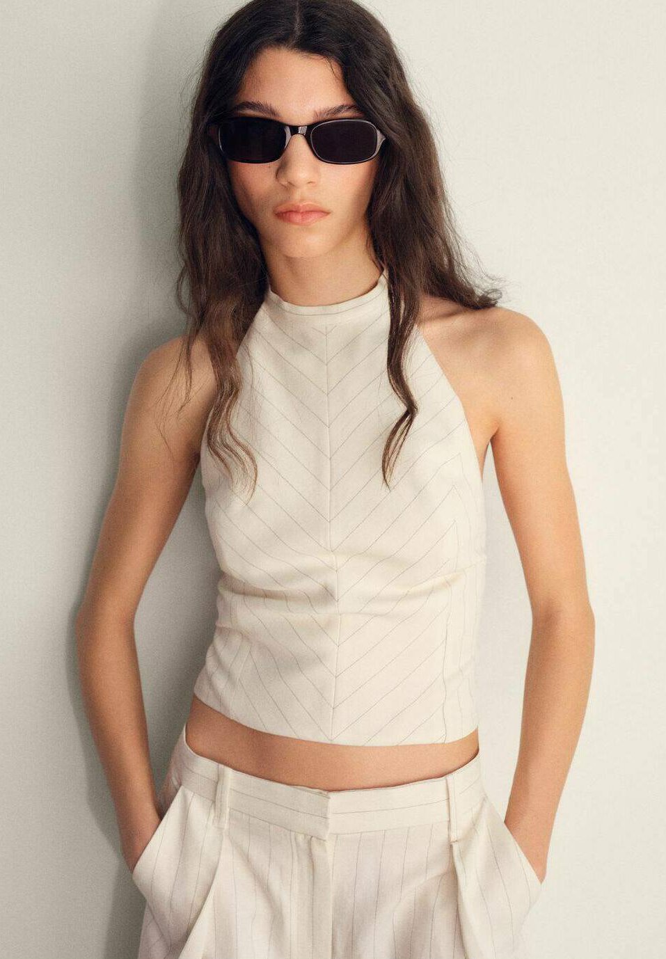 

Топ CAMBERRA Mango, Off White