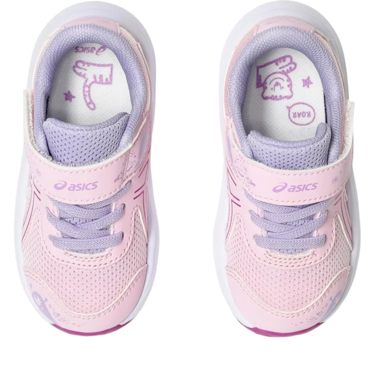 Asics Contend 9 TS School Yard Cotton Candy/Bold Magenta 1014A365-700 Toddler, розовый — фото 2