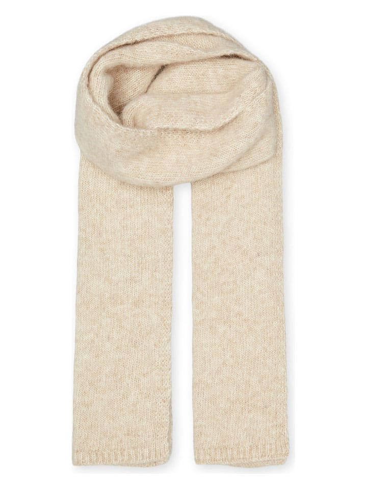 

Шарф "Ленни" бежевого цвета - (Д)180 x (Ш)24 см Becksöndergaard