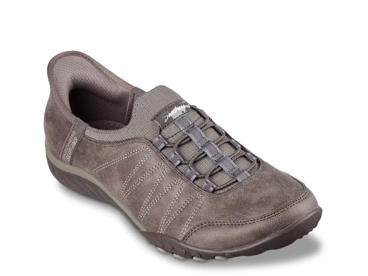 Кроссовки Hands Free Slip-Ins Breathe Easy Home-Body Sneaker Skechers, коричневый