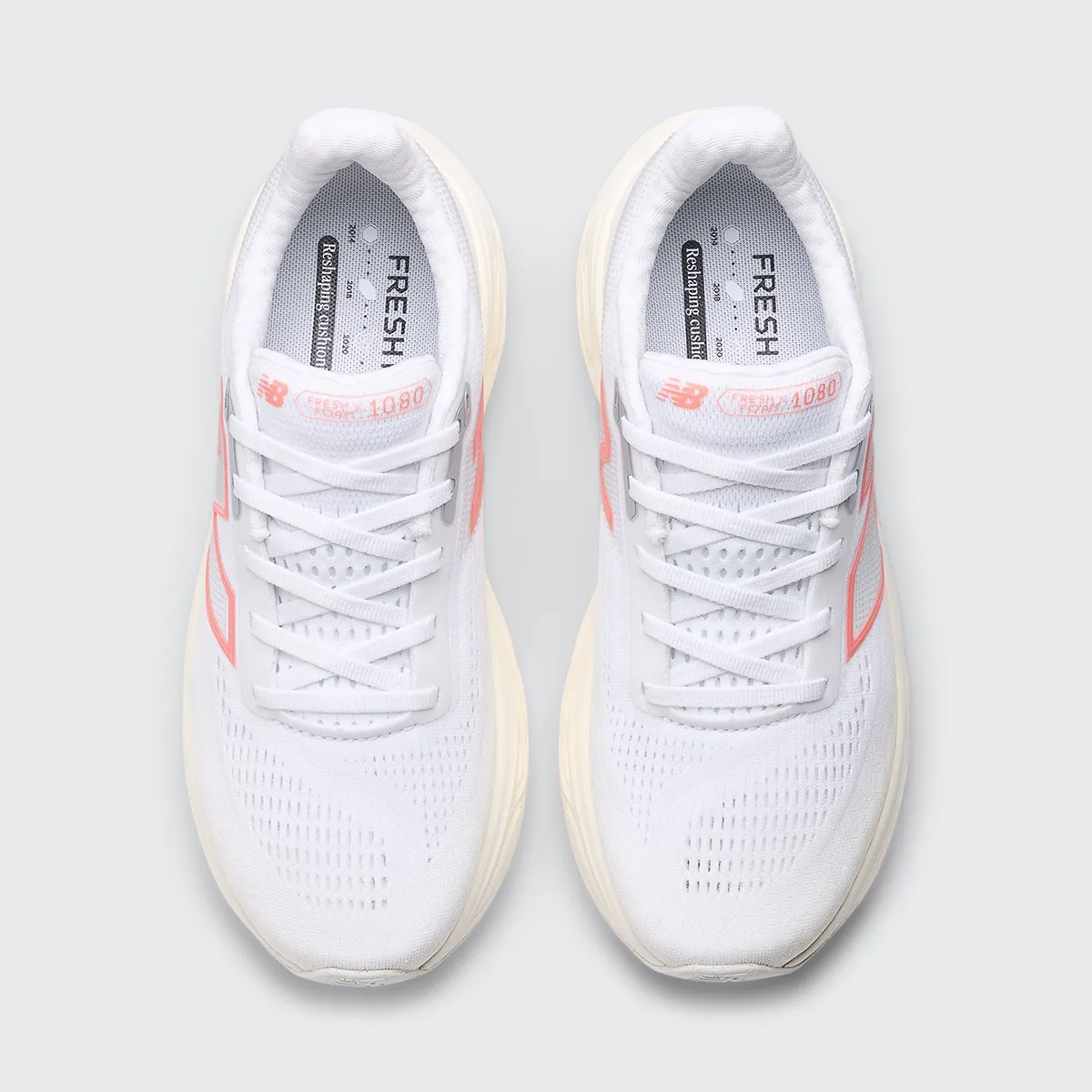 Женские беговые кроссовки Fresh Foam X 1080v14 New Balance, белый — фото 4