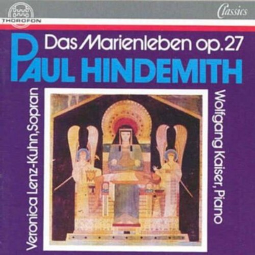 

CD диск Hindemith / Lenz-Kuhn, Veronica: Das Marienleben